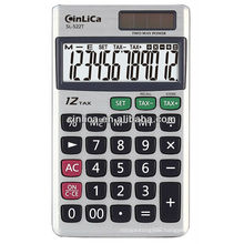 12 digit calculator with leather case SL-522T